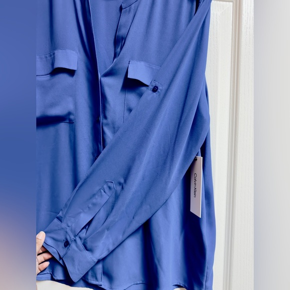 Calvin Klein Long Sleeved Dress Shirt - Picture 6 of 9